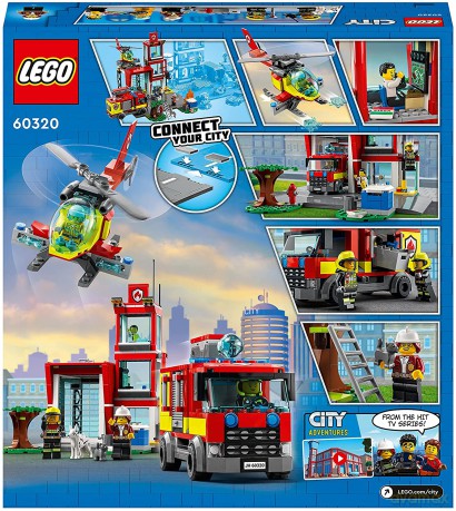 LEGO City - Remiza strażacka (60320) [KLOCKI]