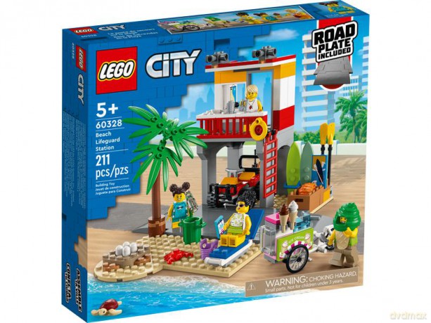 LEGO City - Stanowisko ratownicze na plaży (60328) [KLOCKI]