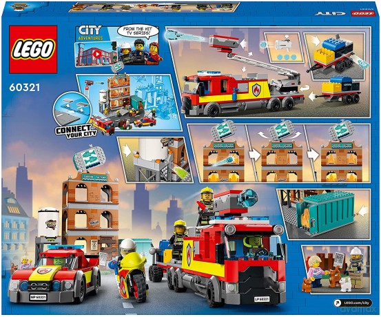 LEGO City - Straż pożarna (60321) [KLOCKI]
