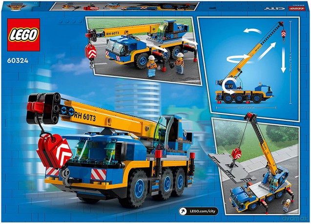 LEGO City - Żuraw samochodowy (60324) [KLOCKI]