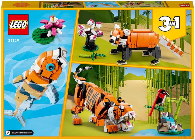 LEGO Creator - Majestatyczny tygrys (31129) [KLOCKI]