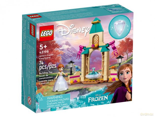 LEGO Disney Princess - Dziedziniec zamku Anny (43198) [KLOCKI]