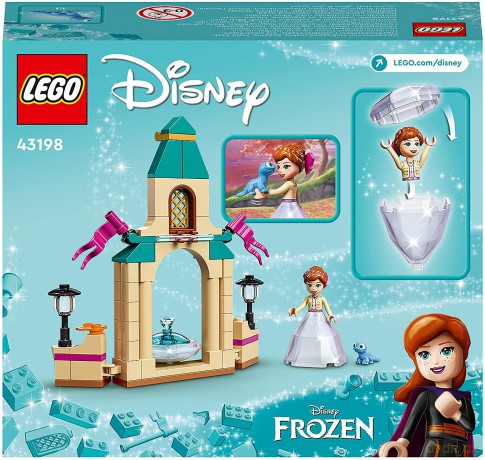 LEGO Disney Princess - Dziedziniec zamku Anny (43198) [KLOCKI]