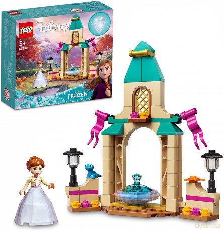 LEGO Disney Princess - Dziedziniec zamku Anny (43198) [KLOCKI]