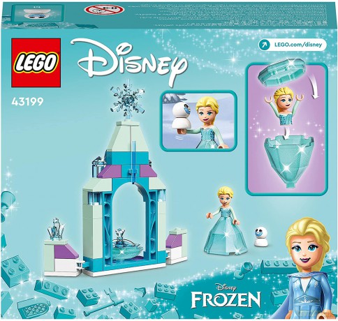 LEGO Disney Princess - Dziedziniec zamku Elzy (43199) [KLOCKI]