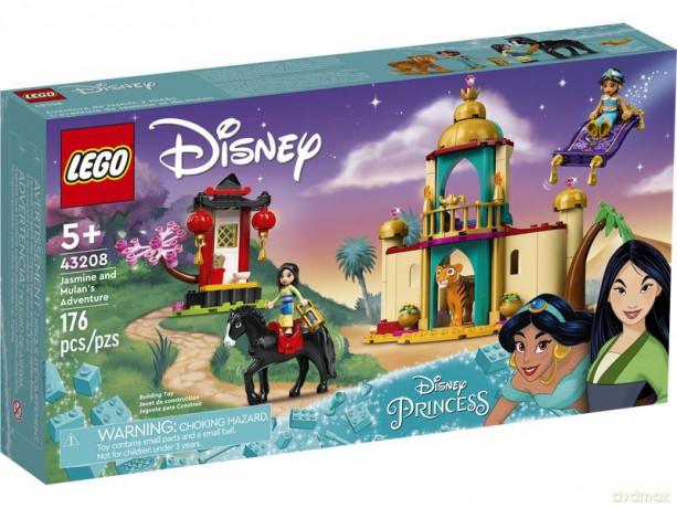 LEGO Disney Princess - Przygoda Dżasminy i Mulan (43208) [KLOCKI]