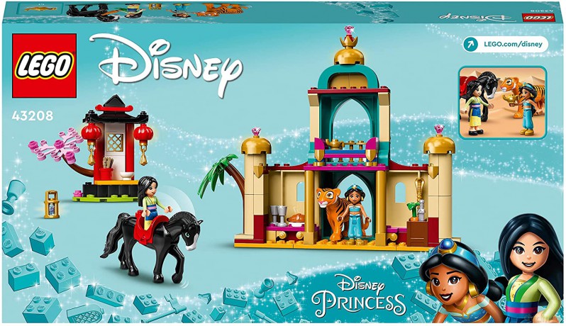 LEGO Disney Princess - Przygoda Dżasminy i Mulan (43208) [KLOCKI]