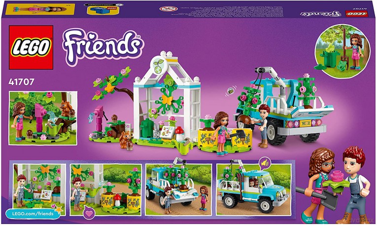 LEGO Friends - Furgonetka do sadzenia drzew (41707) [KLOCKI]