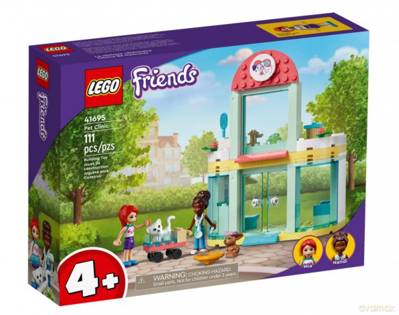 LEGO Friends - Klinika dla zwierzątek (41695) [KLOCKI]