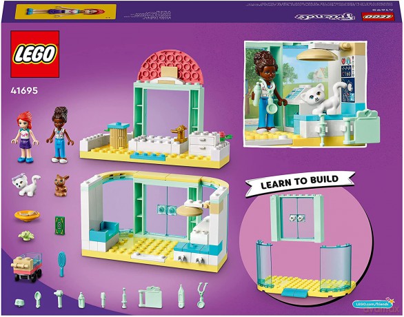 LEGO Friends - Klinika dla zwierzątek (41695) [KLOCKI]