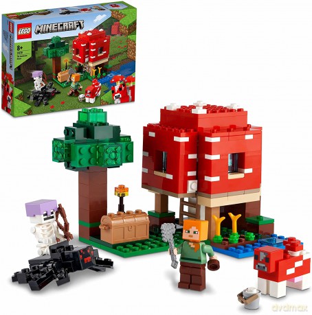 LEGO Minecraft - Dom w grzybie (21179) [KLOCKI]