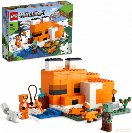 LEGO Minecraft - Siedlisko lisów (21178) [KLOCKI]