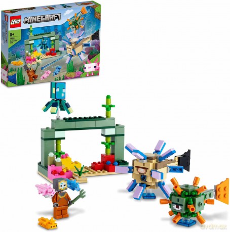 LEGO Minecraft - Walka ze strażnikami (21180) [KLOCKI]