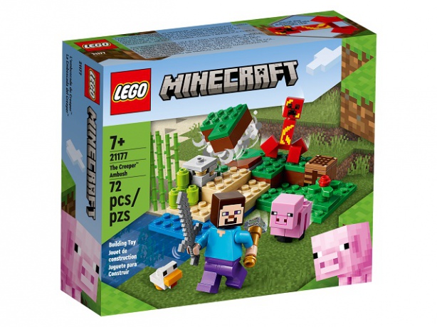 LEGO Minecraft - Zasadzka Creepera (21177) [KLOCKI]