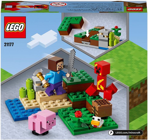 LEGO Minecraft - Zasadzka Creepera (21177) [KLOCKI]