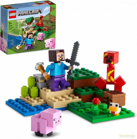 LEGO Minecraft - Zasadzka Creepera (21177) [KLOCKI]