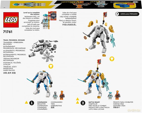 LEGO Ninjago - Energetyczny mech Zane'a EVO (71761) [KLOCKI]