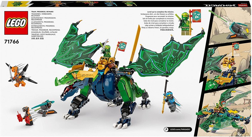 LEGO Ninjago - Legendarny smok Lloyda (71766) [KLOCKI]