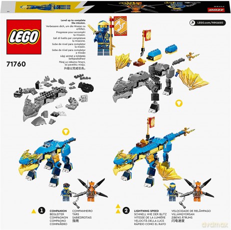 LEGO Ninjago - Smok gromu Jaya EVO (71760) [KLOCKI]