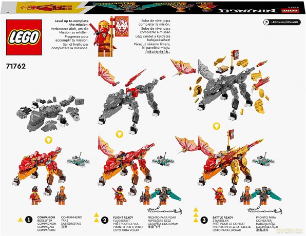 LEGO Ninjago - Smok ognia Kaia EVO (71762) [KLOCKI]