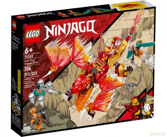 LEGO Ninjago - Smok ognia Kaia EVO (71762) [KLOCKI]