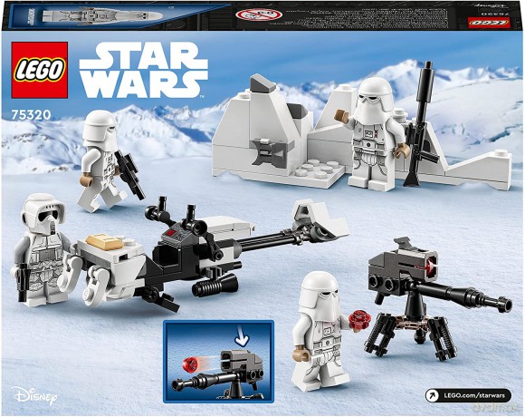 LEGO Star Wars - Zestaw bitewny ze szturmowcem śnieżnym (75320) [KLOCKI]