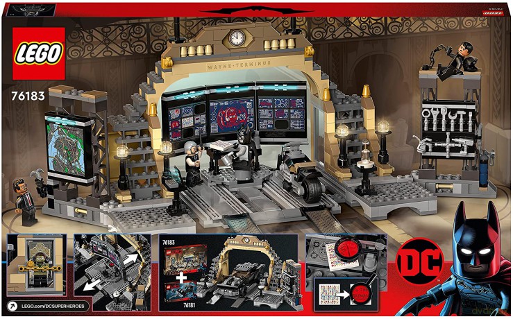 LEGO Super Heroes - Jaskinia Batmana: pojedynek z Człowiekiem-Zagadką (76183) [KLOCKI]