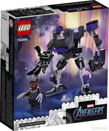 LEGO Super Heroes - Mechaniczna zbroja Czarnej Pantery (76204) [KLOCKI]