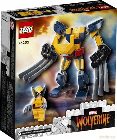 LEGO Super Heroes - Mechaniczna zbroja Wolverine'a (76202) [KLOCKI]