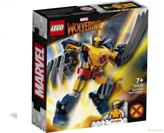 LEGO Super Heroes - Mechaniczna zbroja Wolverine'a (76202) [KLOCKI]
