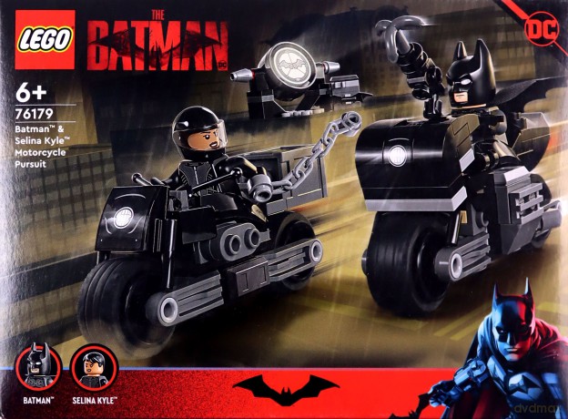 LEGO Super Heroes - Motocyklowy pościg Batmana i Seliny Kyle (76179) [KLOCKI]