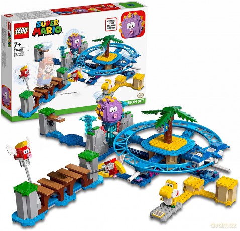 LEGO Super Mario - Duży jeżowiec i zabawa na plaży (71400) [KLOCKI]
