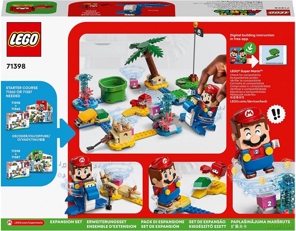 LEGO Super Mario - Nabrzeże Dorrie (71398) [KLOCKI]