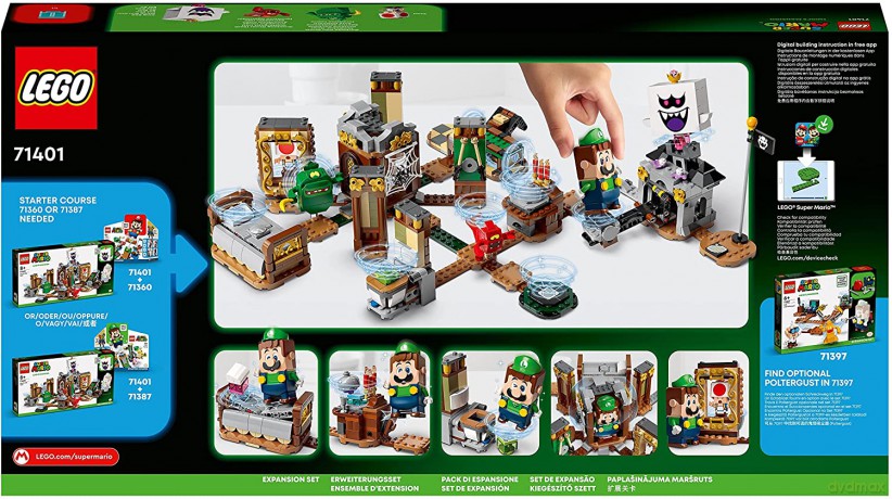 LEGO Super Mario - Zabawa w straszonego w rezydencji Luigiego (71401) [KLOCKI]