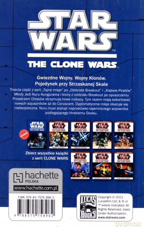 Gwiezdne Wojny The Clone Wars Pojedynek Na Strzaskanej Skale - Ryder Windham (Star Wars) [KSIĄŻKA]