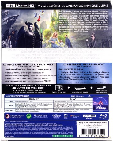 Maleficent: Mistress of Evil (Czarownica 2) (steelbook) [Blu-Ray 4K]+[Blu-Ray]