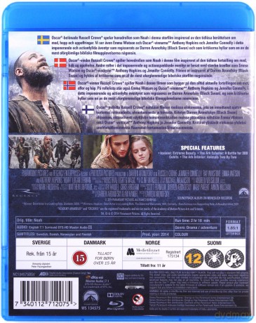 Noah (Noe: Wybrany przez Boga) [Blu-Ray]