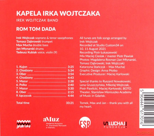 Kapela Irka Wojtczaka - Rom Tor Dada [CD]
