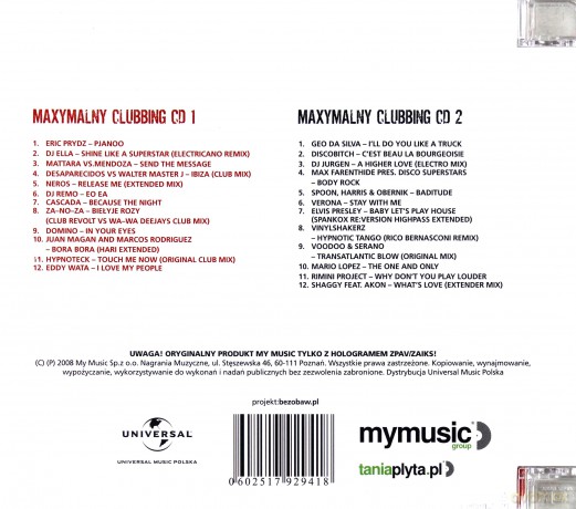 Maxymalny Clubbing Zima 2009 [2CD]