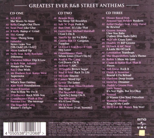 R&B Street Anthems: The Definitive Collection [3CD]