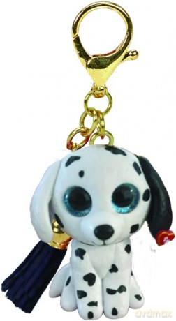 Mini Boos clip biały pies - FETCH