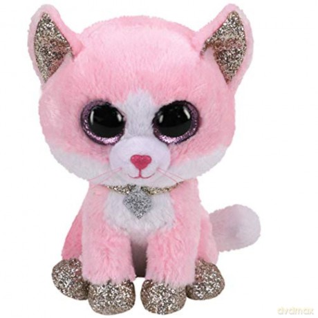 Beanie Boos różowy kot FIONA, 24 cm - Medium