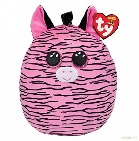 Ty Squish-a-Boos różowa zebra - ZOEY, 30 cm - Large