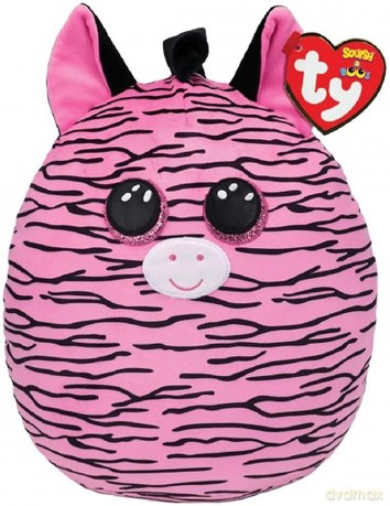 Ty Squish-a-Boos różowa zebra - ZOEY, 30 cm - Large