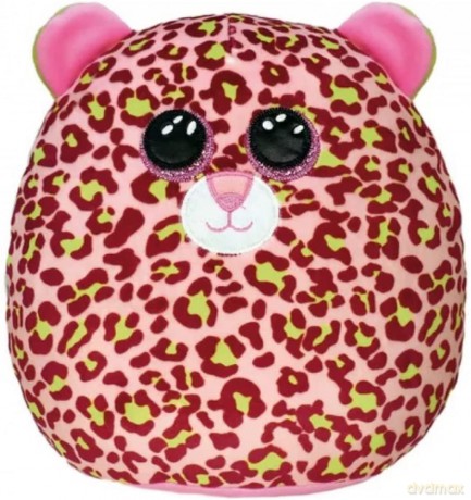 Ty Squish-a-Boos różowy leopard - LAINEY, 30 cm - Large