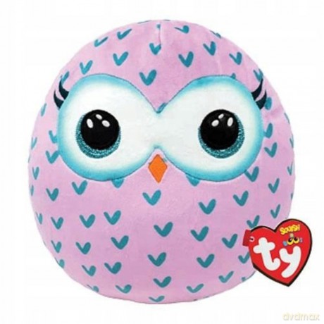 Ty Squish-a-Boos WINKS - sowa, 22 cm - Medium