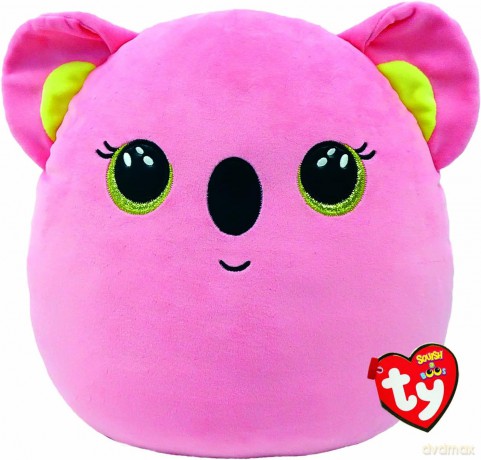 Ty Squish-a-Boos POPPY - różowy koala, 22 cm - Medium