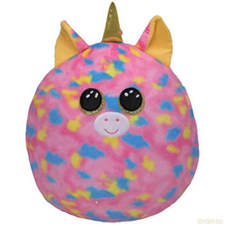 Ty Squish-a-Boos wielokolorowy jednorożec - FANTASIA, 22 cm - Medium