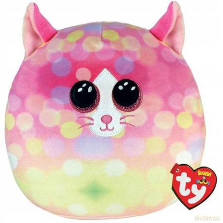 Squish-a-Boos Sonny wielokolorowy kot 30 cm