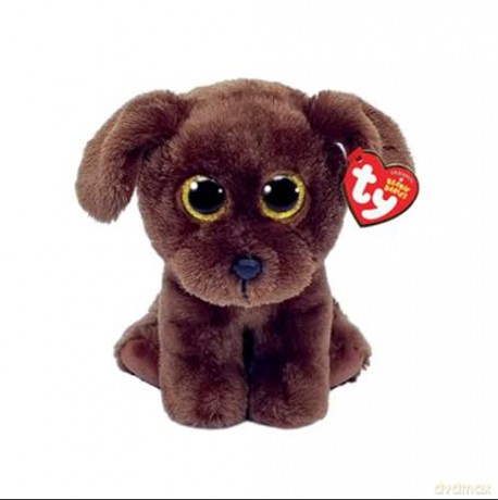 Beanie Babies brązowy pies NUZZLE, 15 cm - Regular